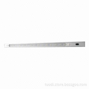 Hot-selling LED Motion Sensor Under Cabinet Light with 12V DC Power Supply/180mA Operating Current
